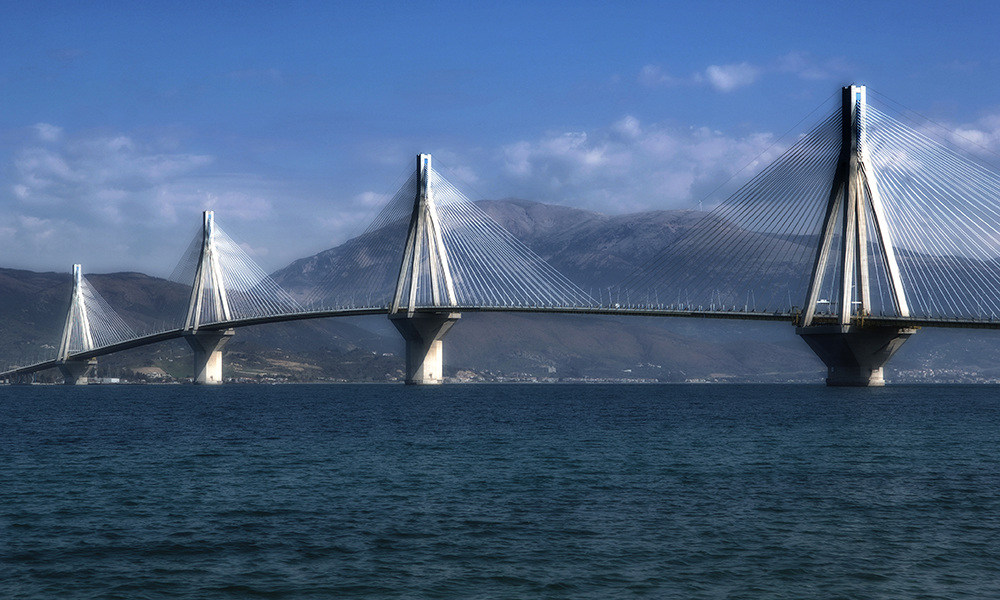 The Charilaos Trikoupis Rio - Antirio Bridge